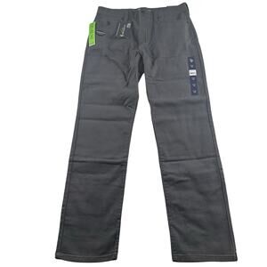 US POLO ASSN. Boys Size 18 Dark Gray 5 Pocket Jeans Brand New, Reinforced Knee